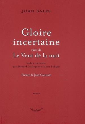 GLOIRE INCERTAINE | 9782916615004 | SALES J