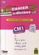 CAHIER DICTEES CM 1 | 9782047311073 | DRAUT L